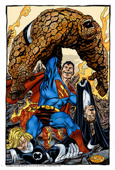 Fantastic Four vs. Superman (John Byrne)