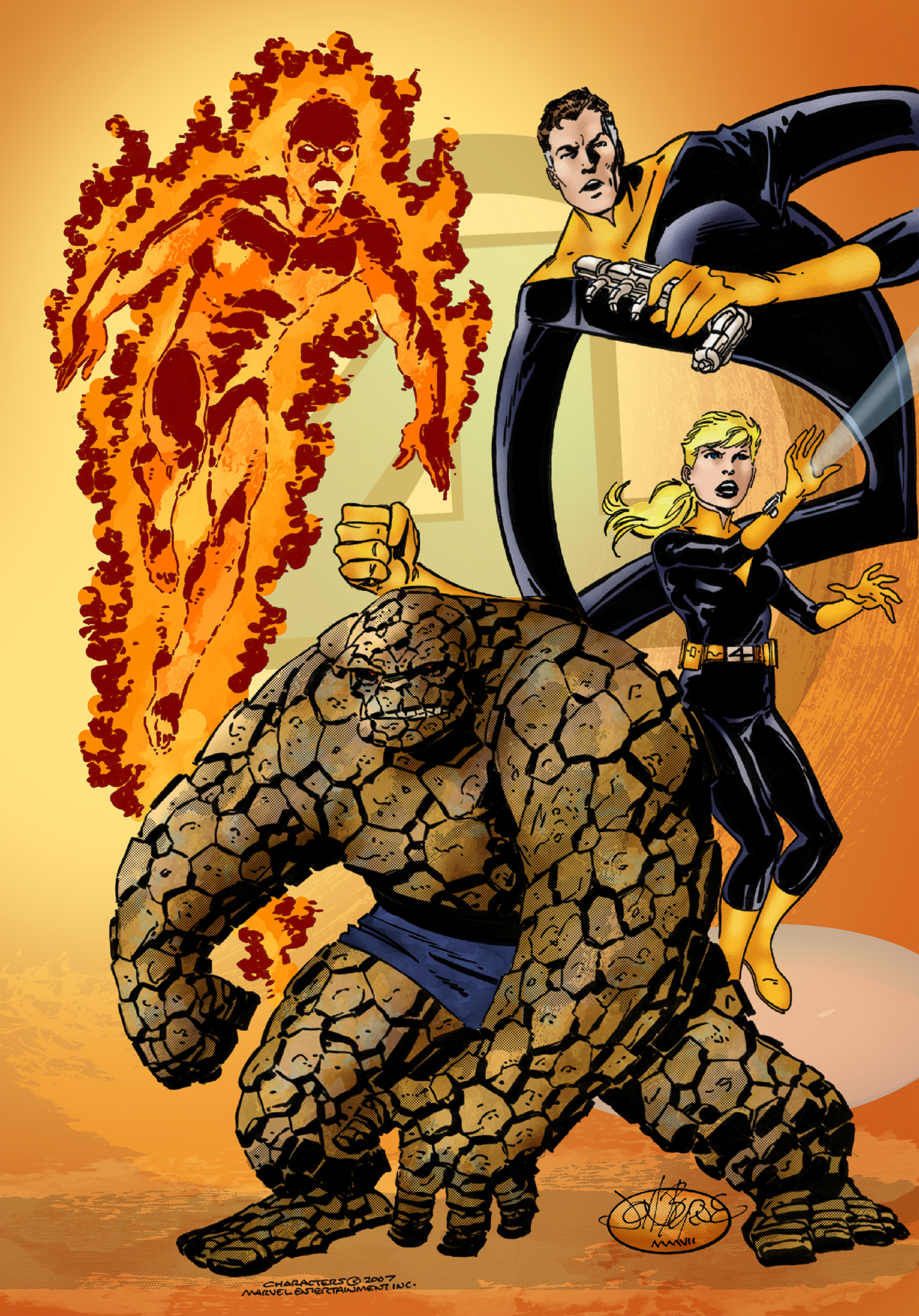 Fantastic Four Redesign (John Byrne)