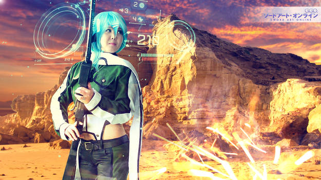 Sinon Sword Art Online GGO