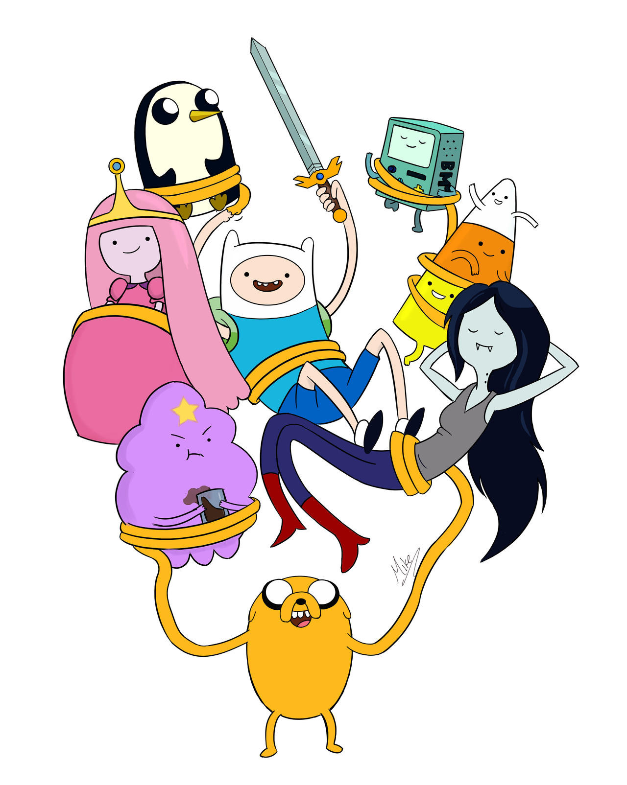 Adventure Time Future Deviantart ADVENTURE TIME by MCorderroure on DeviantArt