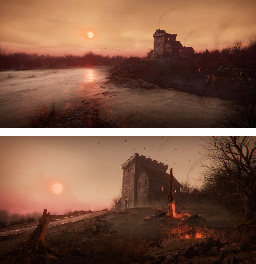 Environment created within Unity game engine. by Zenutron on DeviantArt