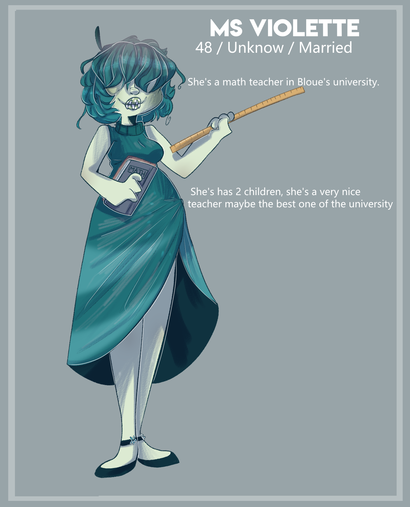 Ms Violette by MadameSpookie on DeviantArt