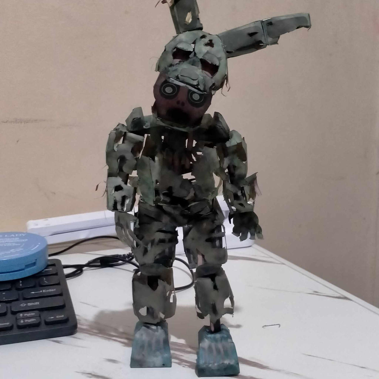 Springtrap papercraft (fnaf 3) by PogTaT0LW on DeviantArt