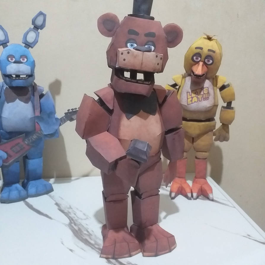 Freddy papercraft (fnaf movie) by PogTaT0LW on DeviantArt
