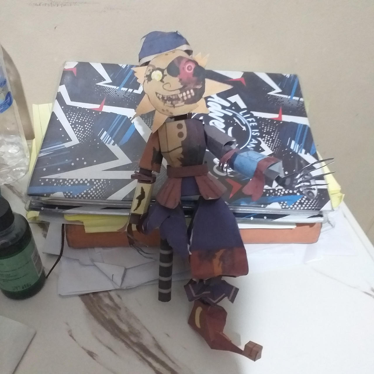 Eclipse papercraft (fnaf ruin) by PogTaT0LW on DeviantArt