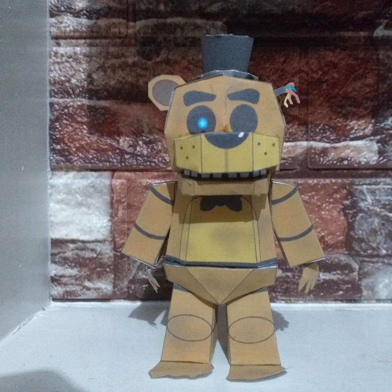 Yellow Bear papercraft (FNAF Movie) by PogTaT0LW on DeviantArt