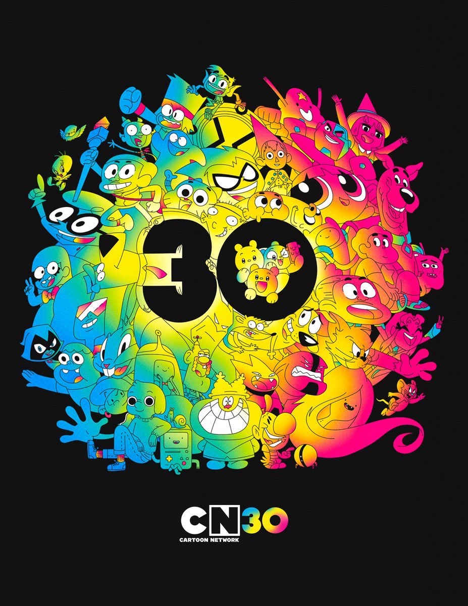 Cartoon Network 30th Anniversary Poster by IAmAutism on DeviantArt