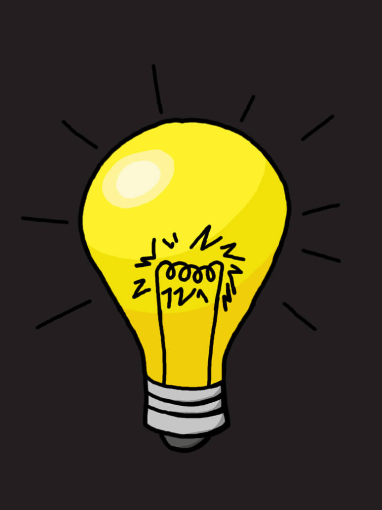 Light Bulb Gd Deviantart Light Bulb (colored) by IAmAutism on DeviantArt