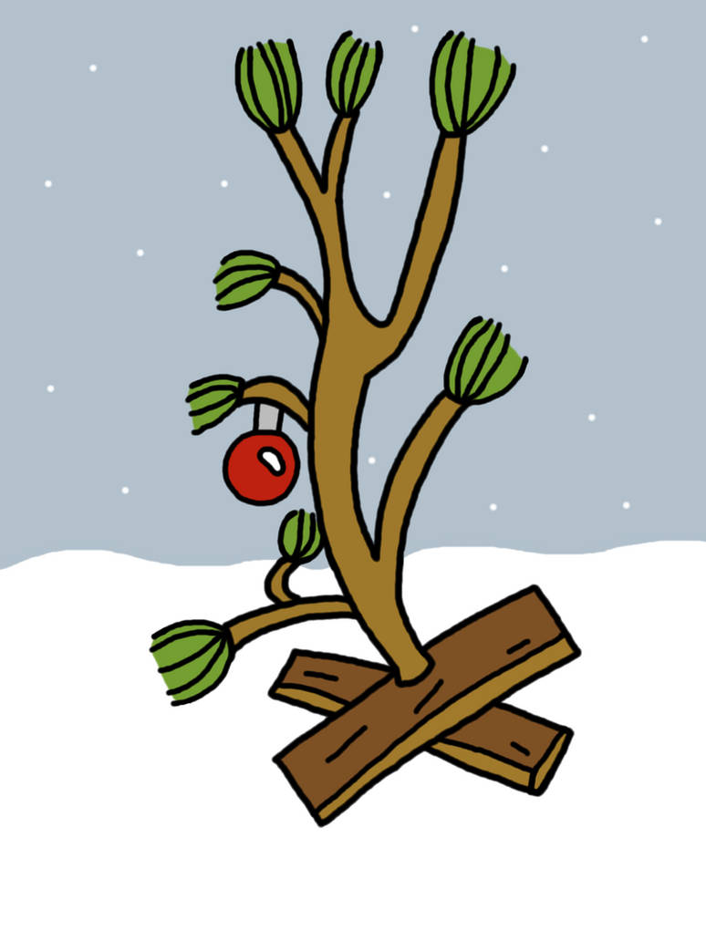 Charlie Brown Christmas Tree by IAmAutism on DeviantArt