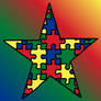 Autism Puzzle Star