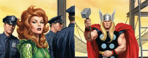 Princess Python and Thor by JBstudios23 on DeviantArt