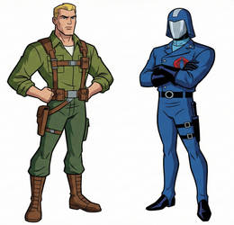 Hawk and Cobra Commander