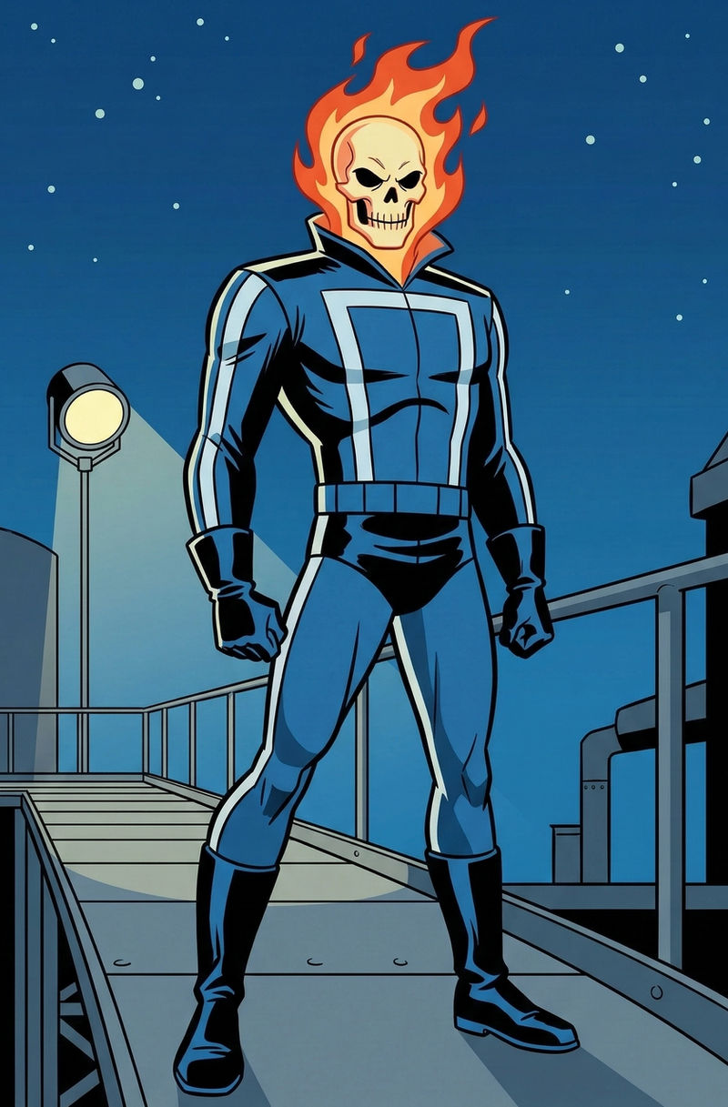 Ghost Rider Ui Ghost Rider by JB-Art-AI on DeviantArt