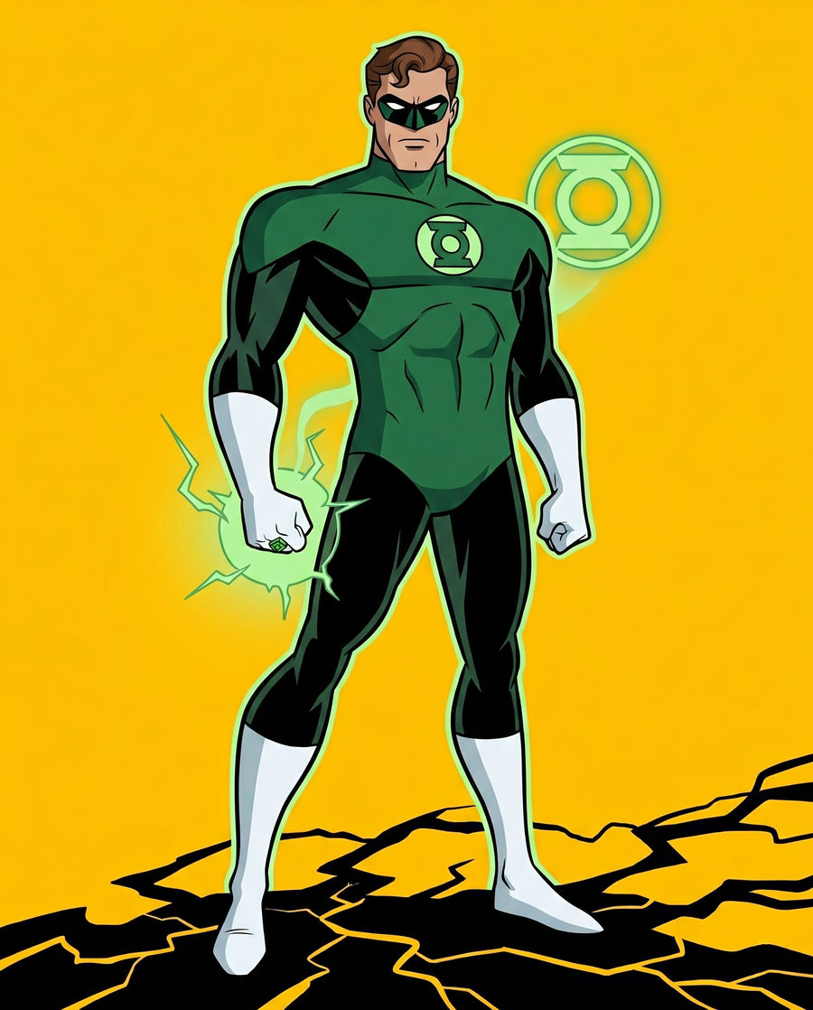 Green Lantern by JB-Art-AI on DeviantArt