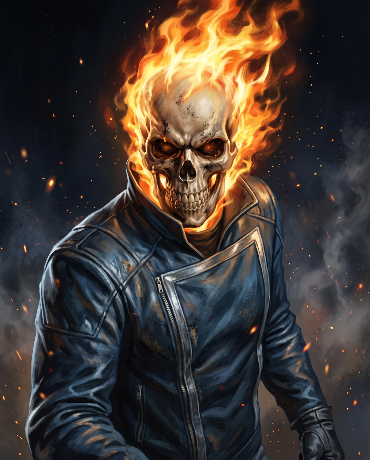 Ghost Rider Legends Ghost Rider by JB-Art-AI on DeviantArt