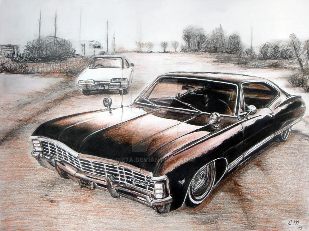 Chevrolet Impala 1967 арт