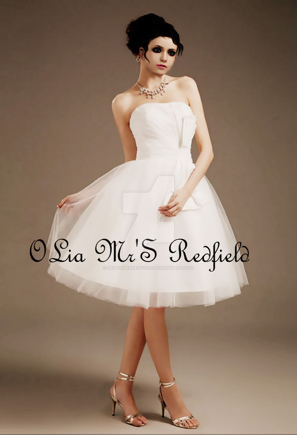 Rebecca Chambers Wedding dress by LelyaMrsRedfield on DeviantArt