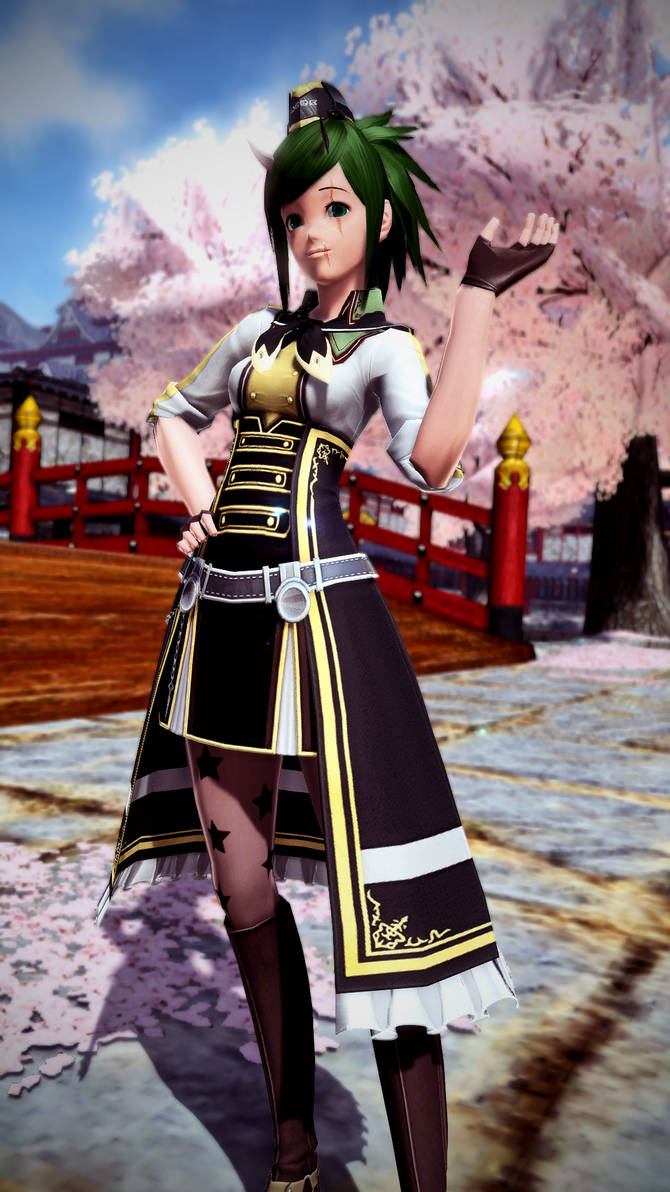 PSO2 - Character Highlight 1 by Yosh1Kart on DeviantArt