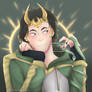 Teen Loki and again a snakeee HISSSS