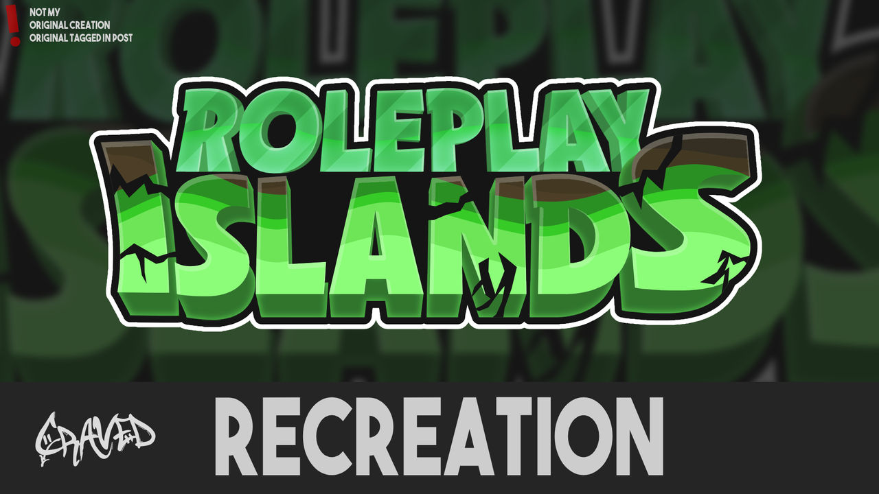 New Island Rp RolePlay Islands Logo by RBXCraved on DeviantArt