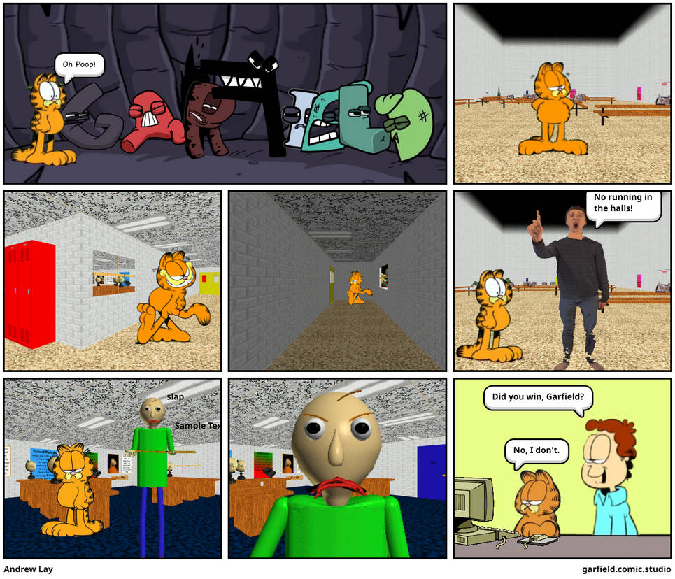 Garfield by AndrewLay10 on DeviantArt