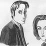 Fox Mulder- Dana Scully [The X Files fanart]