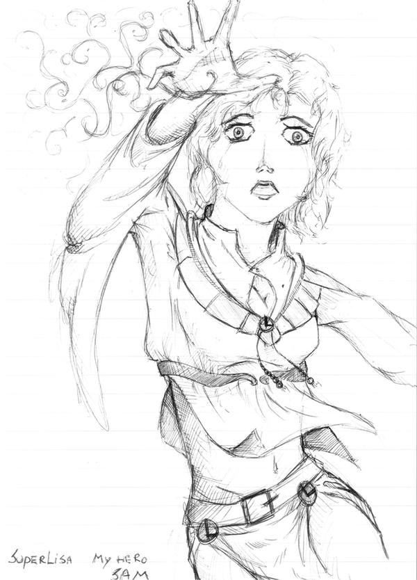 Super Lisa Super Lisa by SamDaNiga on DeviantArt