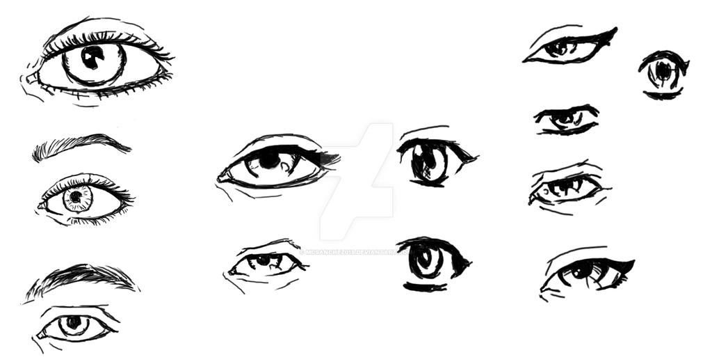 Eyes Basic , Manga, Comics Styles by mcsanchez019 on DeviantArt