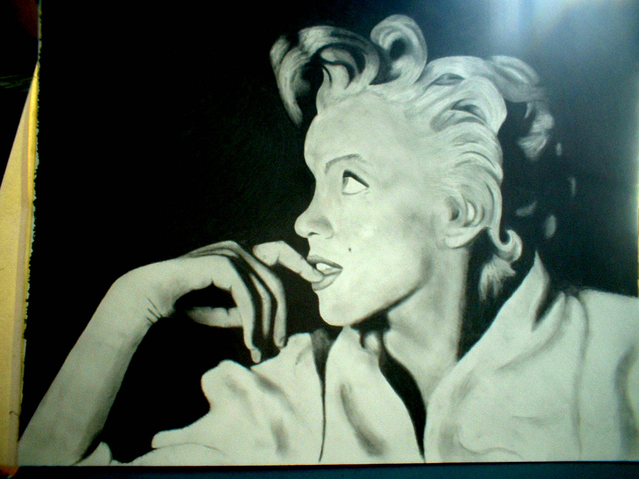 Pensive Marilyn