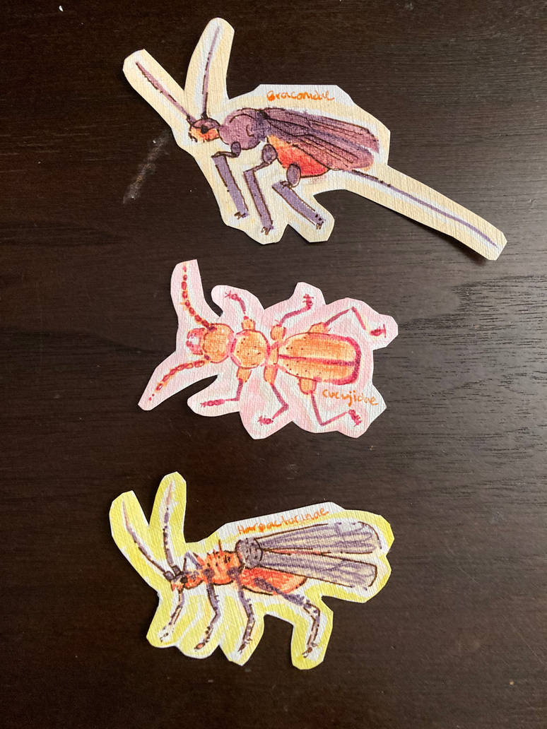 Block Art Insect I had art block so I drew bugs by ProtoFan09 on DeviantArt