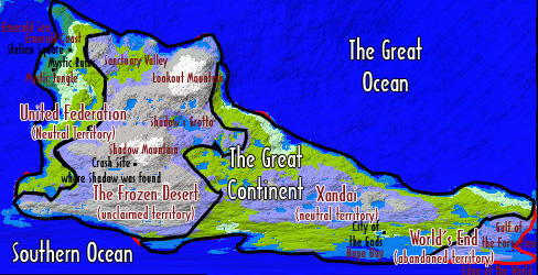 Map of The Great Continent by SonicRemix on DeviantArt