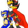 Sonic Kingdom - High King Shadow and Slave Sonic