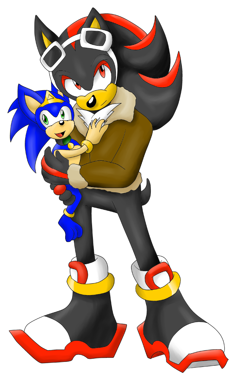 Shadow x Sonic by Nei-Ning on DeviantArt