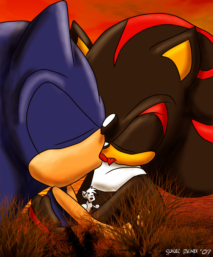 Shadow x Sonic by Nei-Ning on DeviantArt