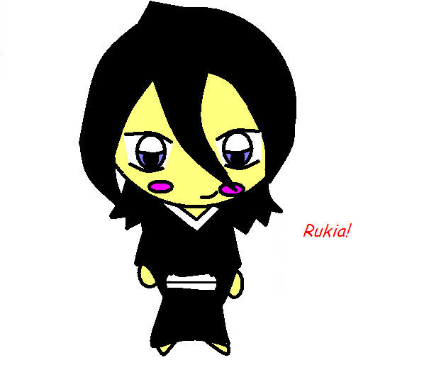 Rukia by akatsukiprincess97 on DeviantArt