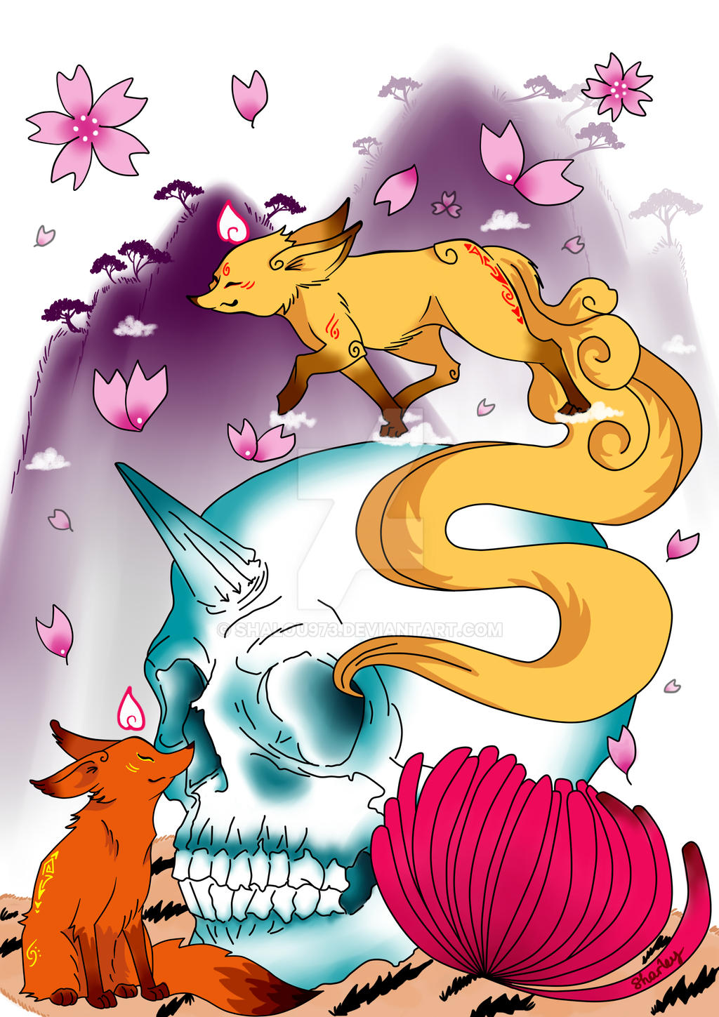 Kitsune Spirit by Shalou973 on DeviantArt