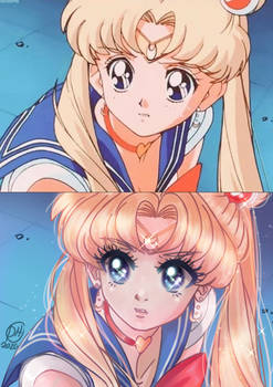 Sailor Moon Redraw Challenge