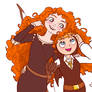 Merida and Sister Claire