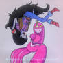 Original For Sale: Marceline + Princess Bubblegum