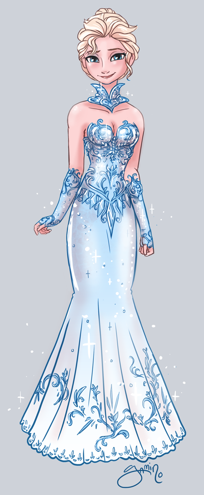 Elsa's Fancy Dress