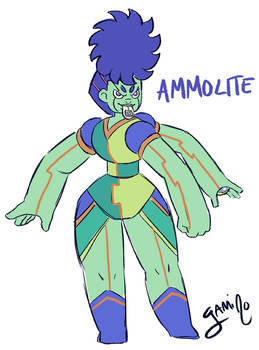 Gemsona Fusion: Purple Ammolite