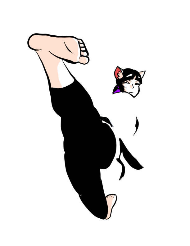 Deviantart Rabbit Kick Kick by TheShinobiOne on DeviantArt