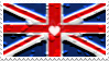 uk - heart - stamp