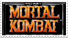 mortal kombat - stamp