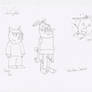 Cartoon Sketch/ Drawn Together (Non-Human Cast)