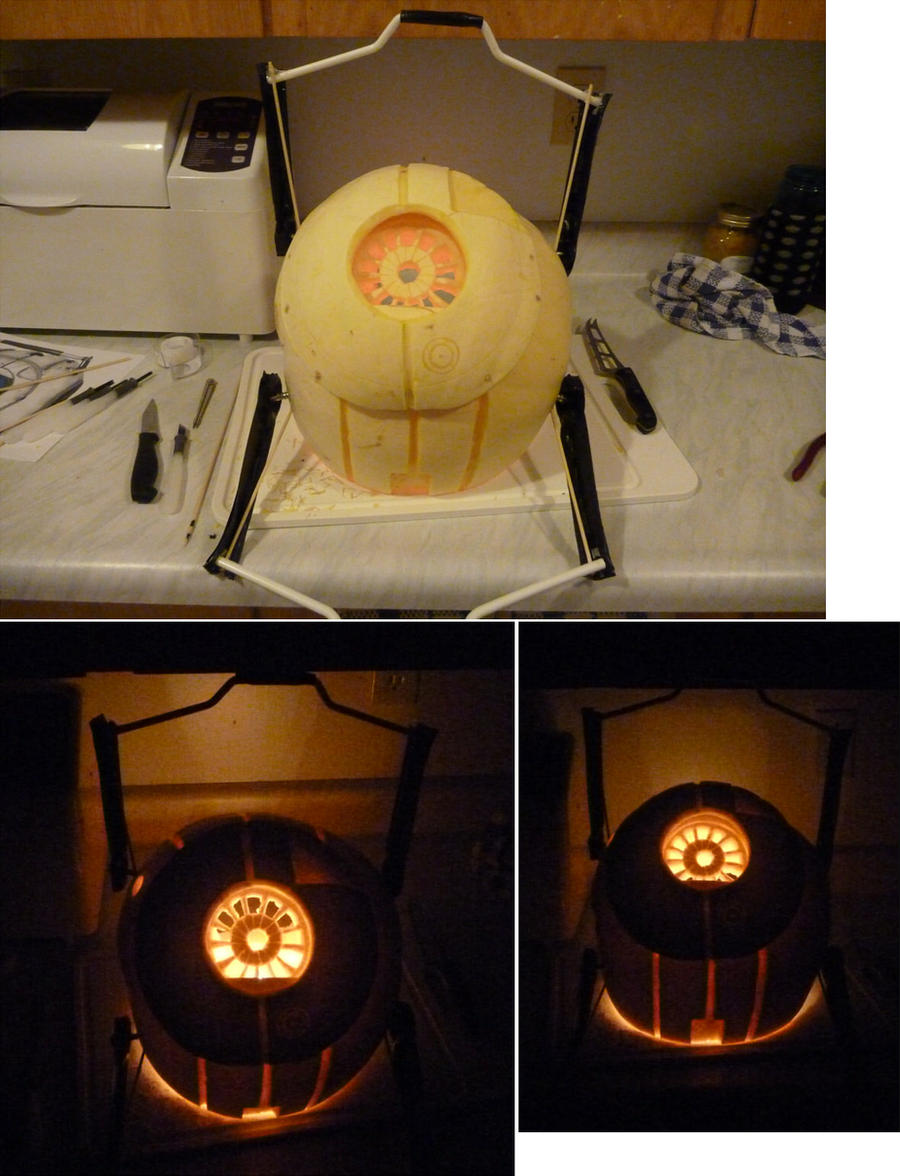 space core jack-o-lantern