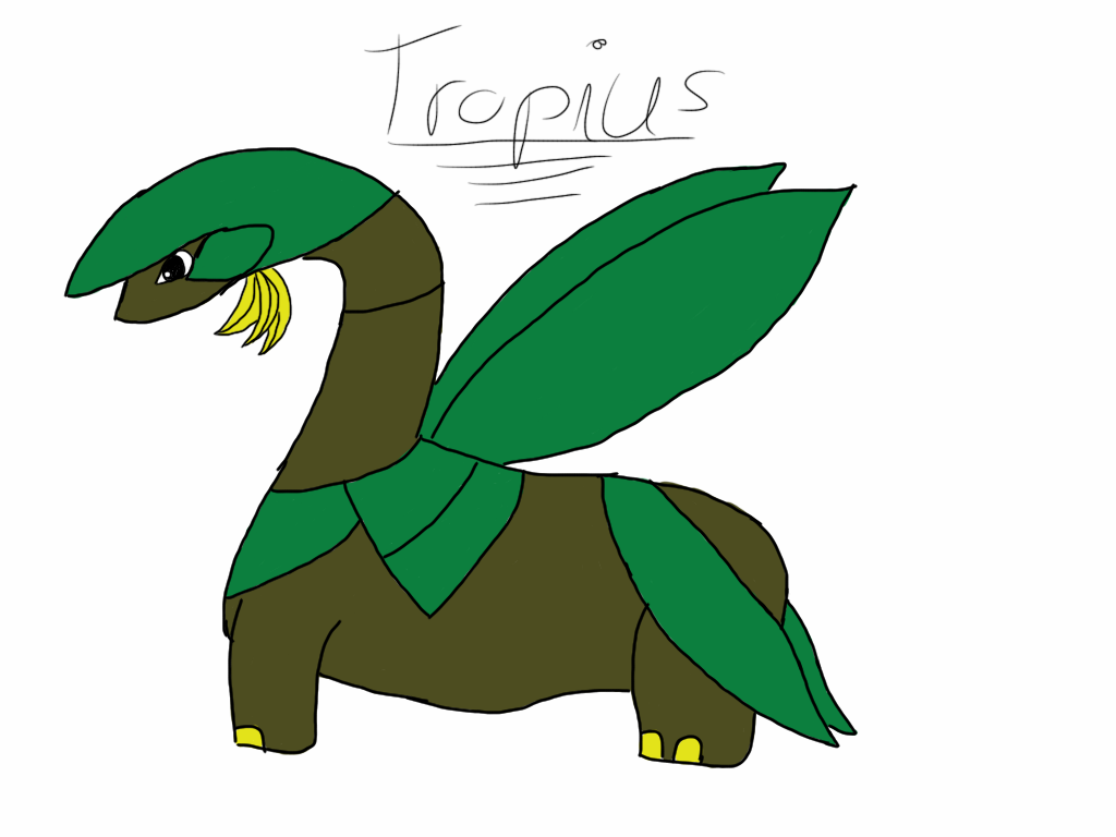 Pokemon 357 Tropius By Starkittens On Deviantart Pokemon 357 Tropius By Starkittens On Deviantart