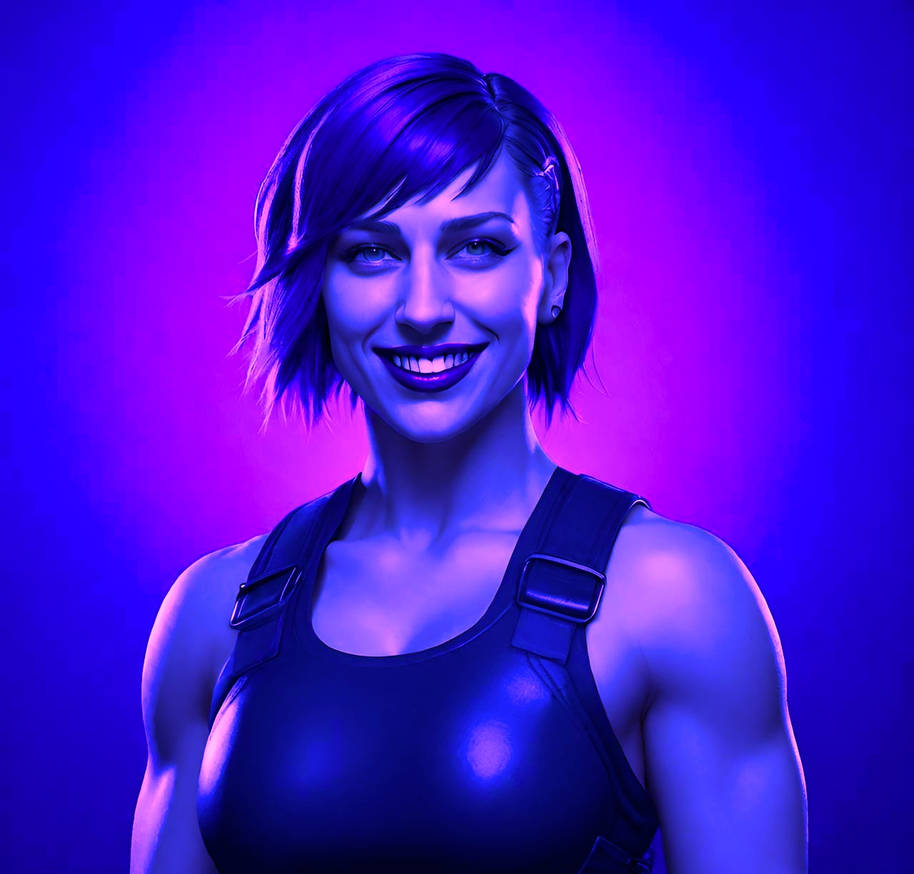 Cartoony Rhea Ripley WWE Rhea Ripley New Artwork by darrylford051 on DeviantArt
