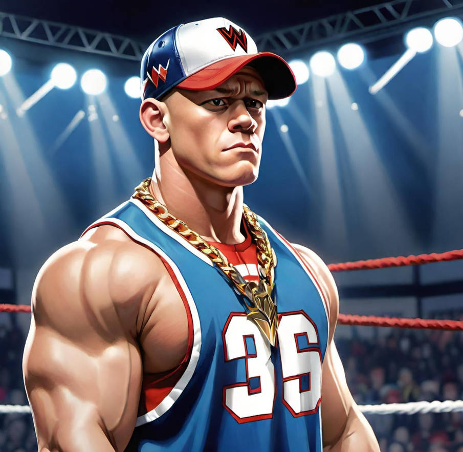 WWE John Cena Retro Artwork By Darrylford051 On DeviantArt wwe-john-cena-retro-artwork-by-darrylford051-on-deviantart