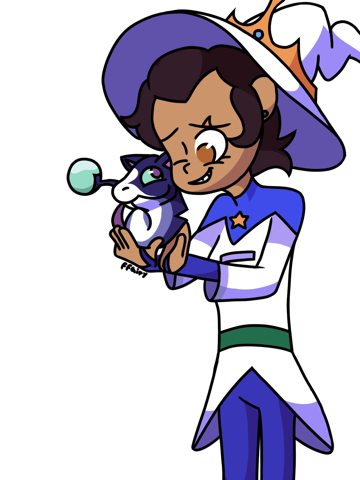 Luz and Stringbean (The Owl House) by Dawstheartist on DeviantArt